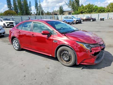 2022 Toyota Corolla, VIN 5YFEPMAE6NP323520. Фото 4 з 6 з аукціону Copart. Каталог авто зі США OpenDataCar.