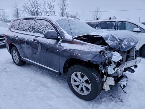 2012 Toyota Highlander, VIN 5TDBK3EH8CS173432. Фото 4 з 6 з аукціону Copart. Каталог авто зі США OpenDataCar.