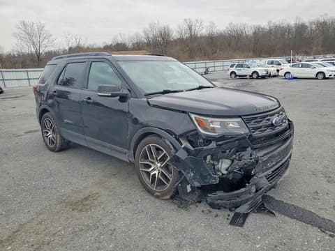 2018 Ford Explorer, VIN 1FM5K8GT2JGA11262. Фото 4 з 6 з аукціону Copart. Каталог авто зі США OpenDataCar.