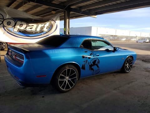 2016 Dodge Challenger, VIN 2C3CDZFJXGH255545. Фото 3 з 6 з аукціону Copart. Каталог авто зі США OpenDataCar.