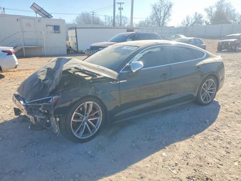 2018 Audi S5, VIN WAUC4CF50JA003561. Фото 1 з 6 з аукціону Copart. Каталог авто зі США OpenDataCar.