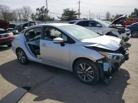2021 Nissan Versa, VIN 3N1CN8EV3ML884657. Фото 4 з 6 з аукціону Copart. Каталог авто зі США OpenDataCar.