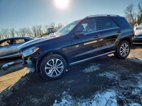 2016 Mercedes-benz GLE-Class, VIN 4JGDA5HB2GA624612. Photo 1 of 6 from Copart auction. OpenDataCar US salvage catalog.