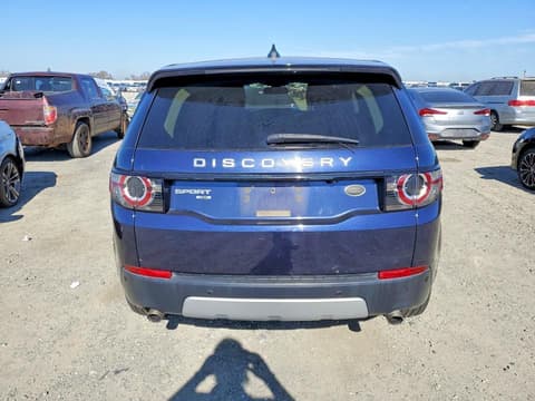 2017 Land rover Discovery Sport, VIN SALCR2BGXHH697188. Фото 6 из 6 с аукциона Copart. Каталог авто из США OpenDataCar.