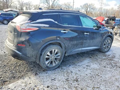 2018 Nissan Murano, VIN 5N1AZ2MH3JN168981. Фото 3 з 6 з аукціону Copart. Каталог авто зі США OpenDataCar.
