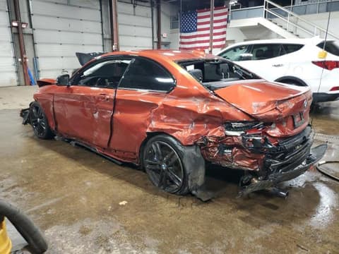 2018 Bmw M240i, VIN WBA2J5C52JVC07259. Фото 2 из 6 с аукциона Copart. Каталог авто из США OpenDataCar.