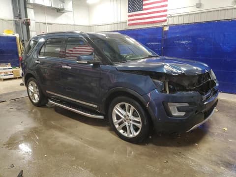 2017 Ford Explorer, VIN 1FM5K8F88HGA46413. Фото 4 з 6 з аукціону Copart. Каталог авто зі США OpenDataCar.