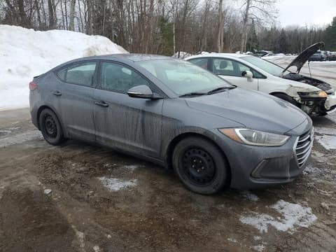 2018 Hyundai Elantra, VIN KMHD84LF3JU680970. Фото 4 из 6 с аукциона Copart. Каталог авто из США OpenDataCar.