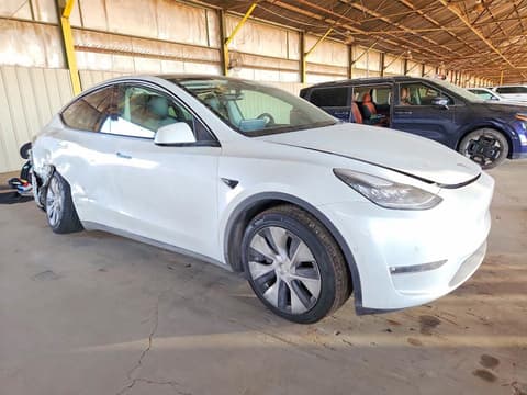 2021 Tesla Model Y, VIN 5YJYGAEEXMF216809. Фото 4 з 6 з аукціону Copart. Каталог авто зі США OpenDataCar.
