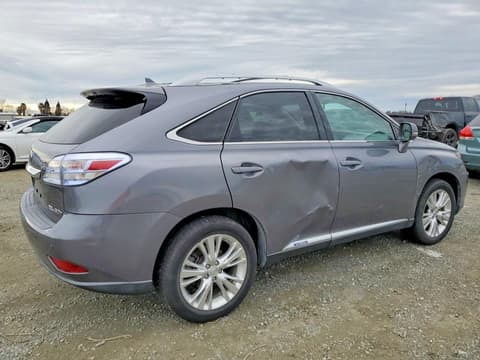 2012 Lexus RX 450h, VIN JTJBC1BA9C2427825. Фото 3 з 6 з аукціону Copart. Каталог авто зі США OpenDataCar.