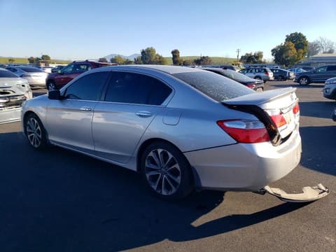 2015 Honda Accord, VIN 1HGCR2F57FA089264. Фото 2 з 6 з аукціону Copart. Каталог авто зі США OpenDataCar.