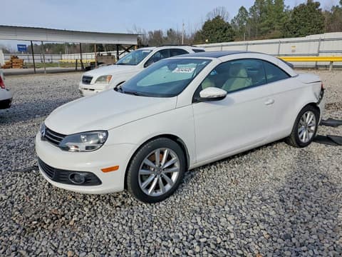 2012 Volkswagen Eos, VIN WVWBW7AH4CV009506. Фото 1 з 6 з аукціону Copart. Каталог авто зі США OpenDataCar.