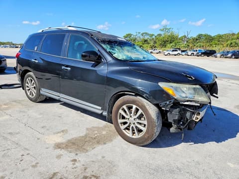 2015 Nissan Pathfinder, VIN 5N1AR2MN1FC711849. Фото 4 з 6 з аукціону Copart. Каталог авто зі США OpenDataCar.