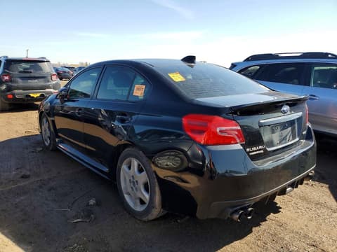 2018 Subaru WRX, VIN JF1VA1H63J9800988. Фото 2 з 6 з аукціону Copart. Каталог авто зі США OpenDataCar.