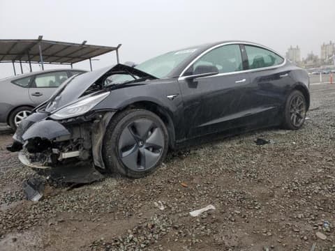 2020 Tesla Model 3, VIN 5YJ3E1EA3LF657631. Фото 1 з 6 з аукціону Copart. Каталог авто зі США OpenDataCar.