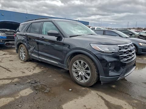 2025 Ford Explorer, VIN 1FMUK8DH9SGA65428. Фото 4 з 6 з аукціону Copart. Каталог авто зі США OpenDataCar.
