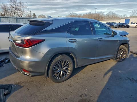 2022 Lexus RX, VIN 2T2SZMDA5NC344182. Фото 3 з 6 з аукціону Copart. Каталог авто зі США OpenDataCar.