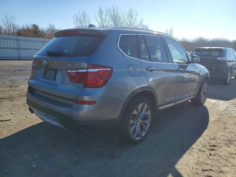 2017 Bmw X3, VIN 5UXWX9C59H0T07484. Фото 3 з 6 з аукціону Copart. Каталог авто зі США OpenDataCar.