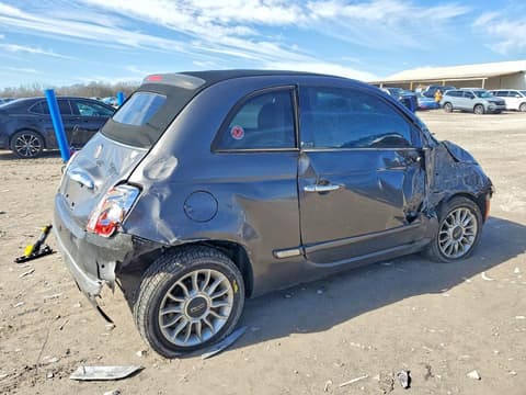 2014 Fiat 500, VIN 3C3CFFER0ET249225. Фото 3 з 6 з аукціону Copart. Каталог авто зі США OpenDataCar.
