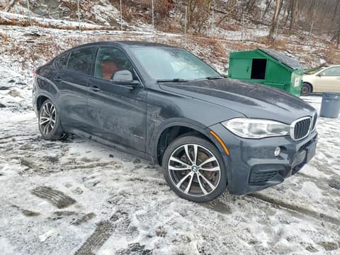2017 Bmw X6, VIN 5UXKU2C38H0U29394. Фото 4 из 6 с аукциона Copart. Каталог авто из США OpenDataCar.