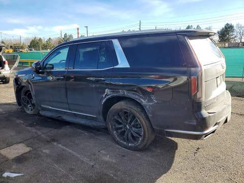 2021 Cadillac Escalade, VIN 1GYS4BKL8MR375730. Photo 2 of 6 from Copart auction. OpenDataCar US salvage catalog.