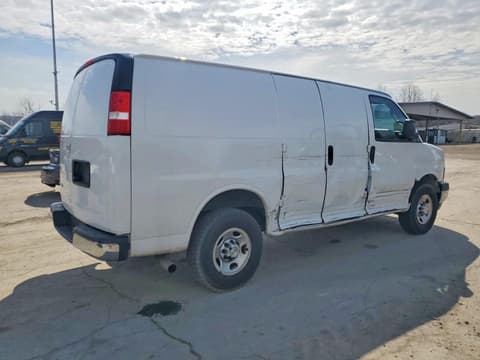 2022 Chevrolet Express 2500, VIN 1GCWGAFP9N1198692. Фото 3 з 6 з аукціону Copart. Каталог авто зі США OpenDataCar.