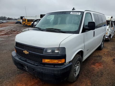 2019 Chevrolet Express 3500, VIN 1GAZGLF16K1368905. Фото 1 з 6 з аукціону Copart. Каталог авто зі США OpenDataCar.