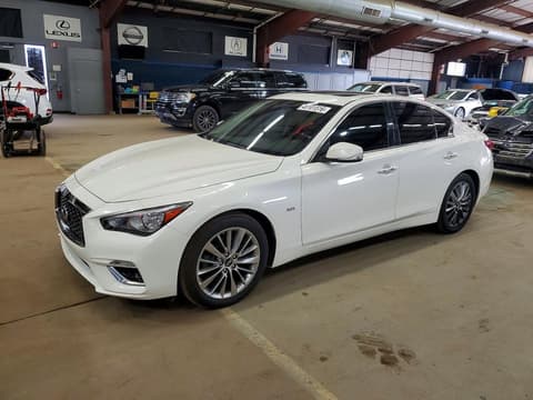 2018 Infiniti Q50, VIN JN1EV7AR2JM442532. Фото 1 з 6 з аукціону Copart. Каталог авто зі США OpenDataCar.