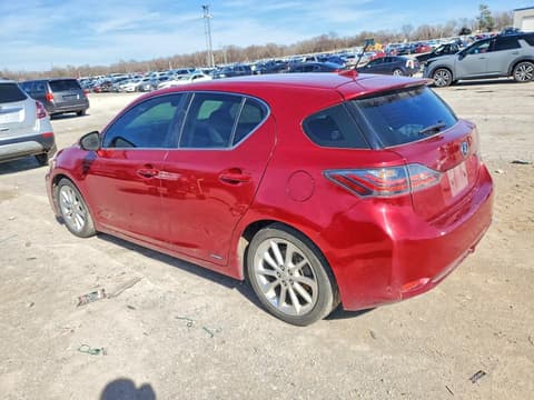 2012 Lexus CT 200, VIN JTHKD5BH9C2058435. Фото 2 из 6 с аукциона Copart. Каталог авто из США OpenDataCar.