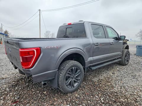 2021 Ford F-150 Lightning, VIN 1FTFW1ED4MFC13689. Фото 3 з 6 з аукціону Copart. Каталог авто зі США OpenDataCar.