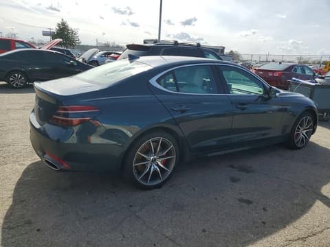 2025 Genesis G70, VIN KMTG34SCXSU155897. Фото 3 з 6 з аукціону Copart. Каталог авто зі США OpenDataCar.