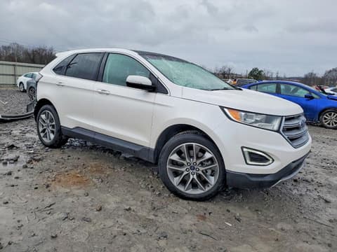 2017 Ford Edge, VIN 2FMPK4K95HBB95675. Фото 4 з 6 з аукціону Copart. Каталог авто зі США OpenDataCar.