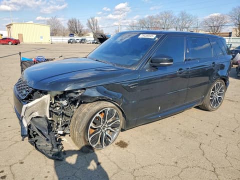 2021 Land rover Range Rover Sport, VIN SALWR2SU2MA770866. Фото 1 из 6 с аукциона Copart. Каталог авто из США OpenDataCar.