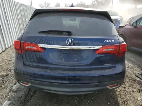 2014 Acura MDX, VIN 5FRYD4H43EB025827. Фото 6 з 6 з аукціону Copart. Каталог авто зі США OpenDataCar.