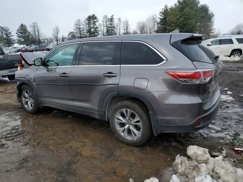 2016 Toyota Highlander, VIN 5TDBKRFH8GS304009. Фото 2 з 6 з аукціону Copart. Каталог авто зі США OpenDataCar.