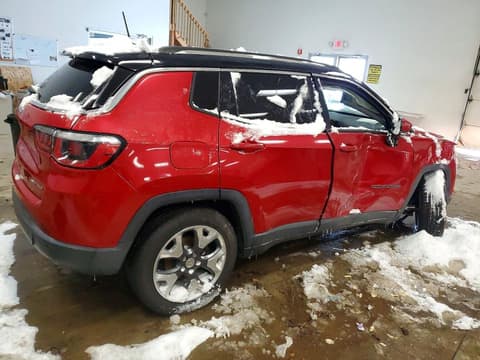 2018 Jeep Compass, VIN 3C4NJCCB6JT194703. Фото 3 з 6 з аукціону Copart. Каталог авто зі США OpenDataCar.
