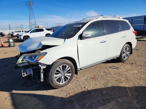 2017 Nissan Pathfinder, VIN 5N1DR2MN6HC617742. Фото 1 з 6 з аукціону Copart. Каталог авто зі США OpenDataCar.