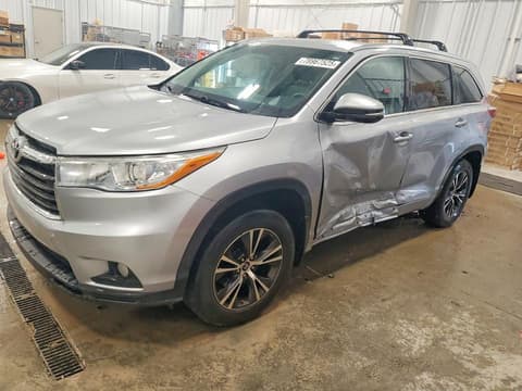 2016 Toyota Highlander, VIN 5TDJKRFH1GS227897. Фото 1 з 6 з аукціону Copart. Каталог авто зі США OpenDataCar.