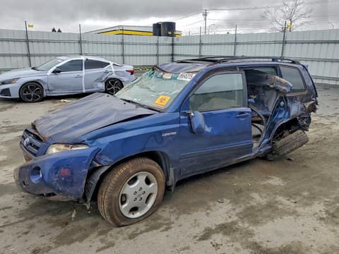 2004 Toyota Highlander, VIN JTEEP21A840046553. Photo 1 of 6 from Copart auction. OpenDataCar US salvage catalog.