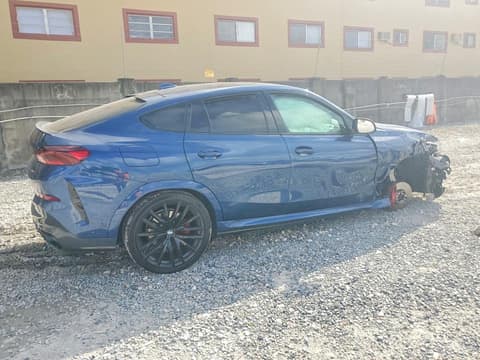 2022 Bmw X6, VIN 5UXCY6C05N9L08299. Фото 3 з 6 з аукціону Copart. Каталог авто зі США OpenDataCar.