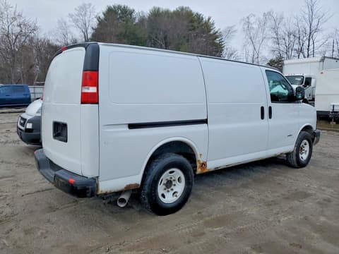 2019 Chevrolet Express 2500, VIN 1GCWGAF17K1249615. Фото 3 з 6 з аукціону Copart. Каталог авто зі США OpenDataCar.