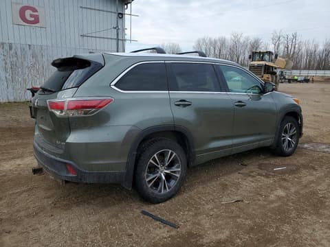2016 Toyota Highlander, VIN 5TDJKRFH8GS240212. Фото 3 з 6 з аукціону Copart. Каталог авто зі США OpenDataCar.