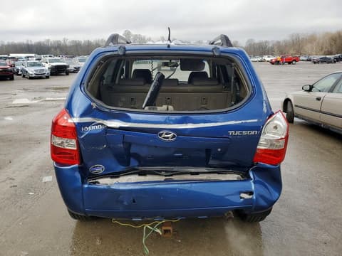 2008 Hyundai Tucson, VIN KM8JM12B58U758252. Фото 6 з 6 з аукціону Copart. Каталог авто зі США OpenDataCar.