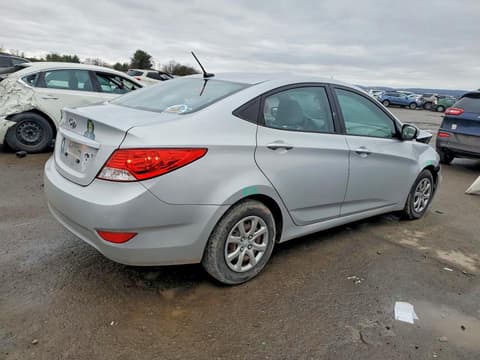 2014 Hyundai Accent, VIN KMHCT4AE9EU703825. Фото 3 з 6 з аукціону Copart. Каталог авто зі США OpenDataCar.