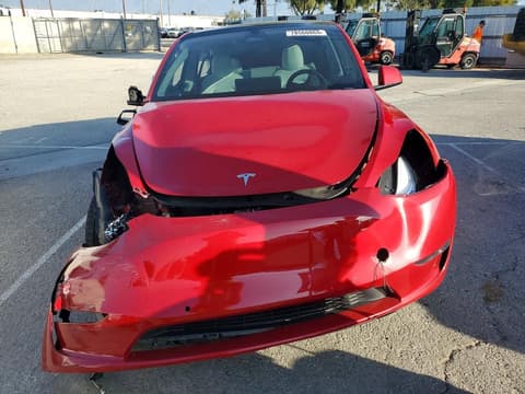 2021 Tesla Model Y, VIN 5YJYGDEE7MF282705. Фото 5 з 6 з аукціону Copart. Каталог авто зі США OpenDataCar.