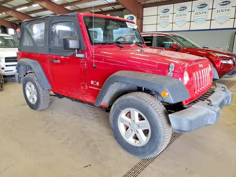 2007 Jeep Wrangler, VIN 1J8FA24167L114396. Фото 4 з 6 з аукціону Copart. Каталог авто зі США OpenDataCar.