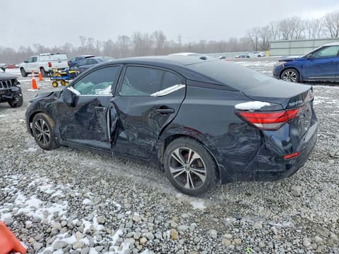 2021 Nissan Sentra, VIN 3N1AB8CV3MY275395. Фото 2 з 6 з аукціону Copart. Каталог авто зі США OpenDataCar.