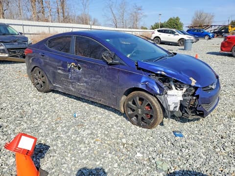 2013 Hyundai Elantra, VIN 5NPDH4AE2DH236069. Фото 4 з 6 з аукціону Copart. Каталог авто зі США OpenDataCar.