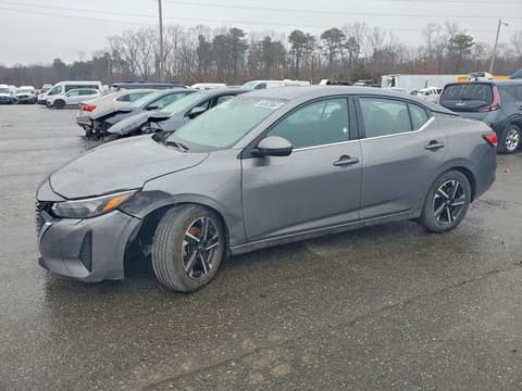 2024 Nissan Sentra, VIN 3N1AB8CV7RY289212. Фото 1 из 6 с аукциона Copart. Каталог авто из США OpenDataCar.