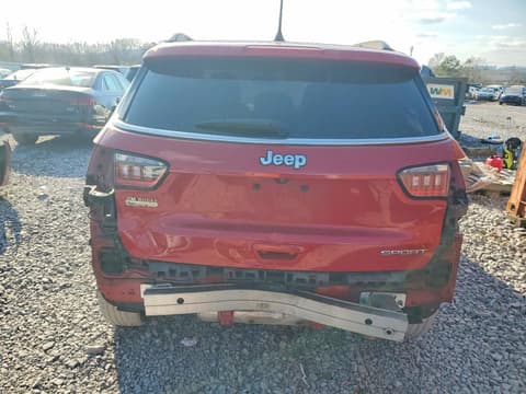 2020 Jeep Compass, VIN 3C4NJCAB3LT199069. Фото 6 з 6 з аукціону Copart. Каталог авто зі США OpenDataCar.